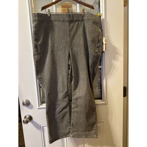 NYDJ Grey Stretch Denim Jeans